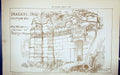Old Haddon Hall Derbyshire Western Corner North Front Building 1884 A Victorian