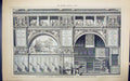 Old Decoration Church Basserstorf Switzerland Koch Building 1884 Arch Victorian