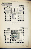 Old Belfast Library Competition First Ground Floor Plan Building 1884 Victorian