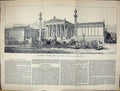 Old Builder 1884 Academy Sciences Athens Italy Oberbaurath Ritter Han 19th
