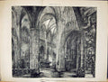 Old Builder 1884 Interior South Aisle Ratisbon Cathedral Architecture 19th