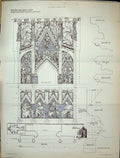 Old Builder 1884 Easter Sepulchre Heckington Church Lincoln Beresford 19th