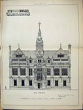Old Builder 1884 Belfast Free Library Competition Architecture DeaneVictorian