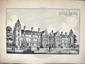 Old Builder 1884 Nurses Home Marylebone Infirmary Hospital Saxon Snel 19th