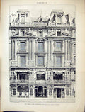 Old Builder 1884 Opera CafÇ Frankfort Herr Franz Jacob Schmitt Archit 19th