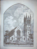 Old Builder 1884 Henry Wilson Memorial Church Bartholomews Carbrook W 19th