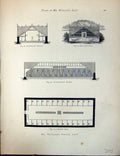 Old Birds Fulton Wright C1880 Plans Wallace Pigeon Loft Ground Elevat Victorian