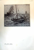 Old Pilot Coble Fishing Boats Nelson Dawson Crumbling Cliffs Dunwich