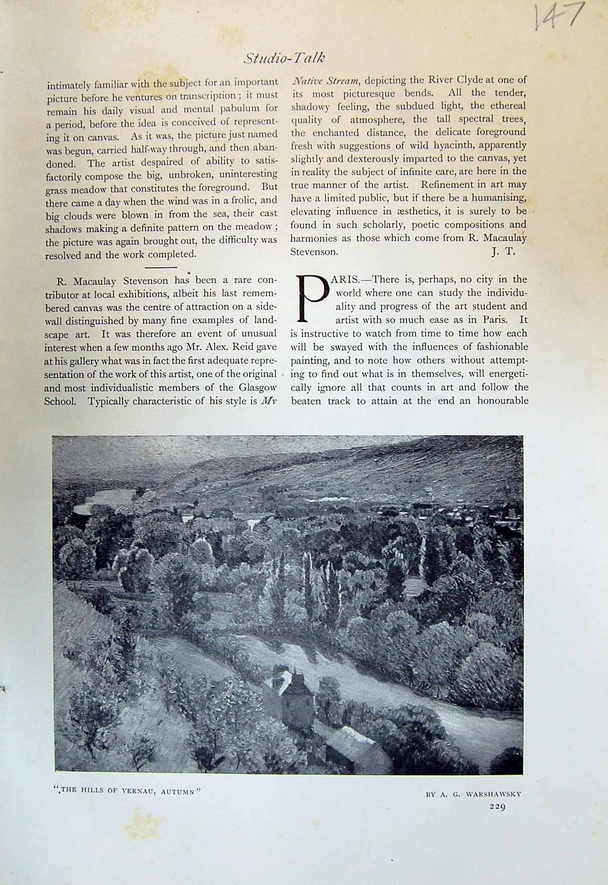 Old Hills Vernau Qutum Warshawsky 1913 Potato Planting Brittany Franc 20th
