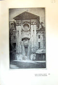 Antique Print San Paolo Nice William Walker 1913 House Poland Baillie Scott