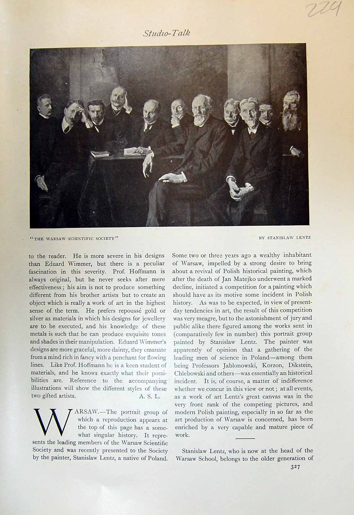 Old Warsaw Scientific Society Lentz Girl Net Fuller Sisters Kendall
