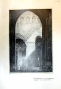 Antique Print Interior St. Trophime Arles Louis Orr 1913 Westminster Abbey 20th
