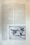 Antique Old Print Common ScTurkey Helen Hyde Dancers Gabor Art School 1913 20th