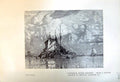 Antique Print Sunshine After Shower Ships Lindner 1913 Venice Dogana Italy 20th