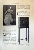 Old Christine Silver Coates Music Cabinet Allen Leicester Square Lond