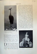 Old Crested Crane Bronze Bord Gomansky Diana Hortger Don Quixote Stra