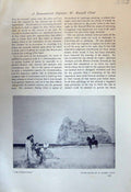 Antique Old Print Interruption Russell Flint Chaucer'S Canterbury Tales 1913