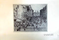 Antique Print Rue Royale Paris France Walter Zeising Place St. Michel 1913 20th