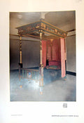 Original Old Antique Print Bedstead Jessie Bayes Furniture Colour 1913 20th