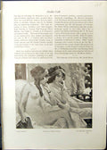 Old Studio 1911 Beautiful Nude Lady Mirror Stanley Cursiter River Ref 20th
