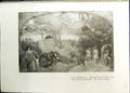 Old Studio 1911 Les Elements Decorative Panel Sorbonne Aman Jean Daug 20th