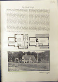 Old Studio 1911 Cottage Architecture Starkey Plan South Wales Baillie 20th