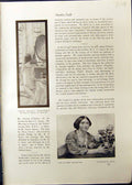 Old Studio 1911 Spring Morning Sinclair Lady Flowers Young Chalice To 20th