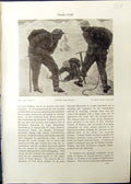 Old Studio 1911 Mountain Summit Snow Hans Beatus Wieland Wandering Mo 20th
