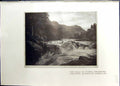 Old 1911 River Falls Tummel Perthshire Gaskell Children Knitting Less 20th