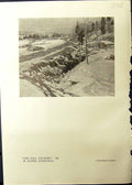 Old Studio 1911 Hill Country Snow Trees Elmer Schield Waterfall River 20th