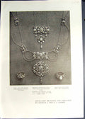 Old Jewellery Arthur Gaskin Ruby Georgina Pendant Silver Topaz Cross