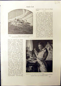 Old 1911 Time Etching Ragnhild Nordenstern King Sweden Boberg Barneko 20th