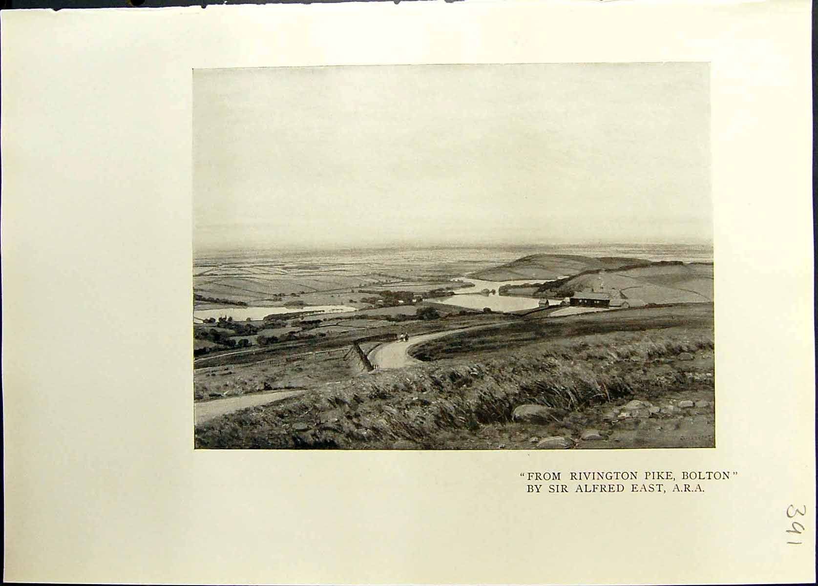 Old Studio 1911 Rivington Pike Bolton Alfred East Viscount Morley Hub 20th
