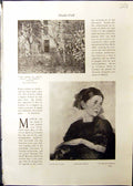 Old Melancholy Garden Girl Casorati Jardin Provence Auburtin Studio