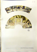 Antique Old Print Colour Runaway Faun Fountain George Sheringham Studio 1911