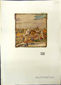 Old Antique Print Studio 1911 Rome Italy Decorative Water-Herbert Vickery 20th