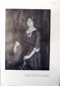 Antique Print Doreen Andrew Lawson Shannon 1912 Primavera Nude Lady Clausen