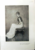 Antique Print Jeanne Renouardt Gandara 1912 Marins Sur Le Quai Lucien Simon