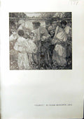 Old Charity Frank Brangwyn Lilac Gown Beautiful Lady Charles Furse 19 20th