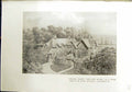 Old Print Plan Stoke Barn Fulmer 1912 Piper'S Crt Lee Bucks Architecture 20th