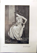 Antique Old Print Purple Hat Isaac Cohen Walker Brothers George Coates 1912