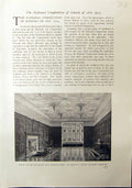 Old Design Decoration Horace Harvey Hackney School Art Tempera Hendry