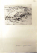 Old Sandpit Drawing Squirrell 1912 Design Lace Fan Nicholson School M 20th