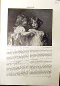 Original Old Antique Print 1912 Jean John Children Martin Findlay Crt Anderson