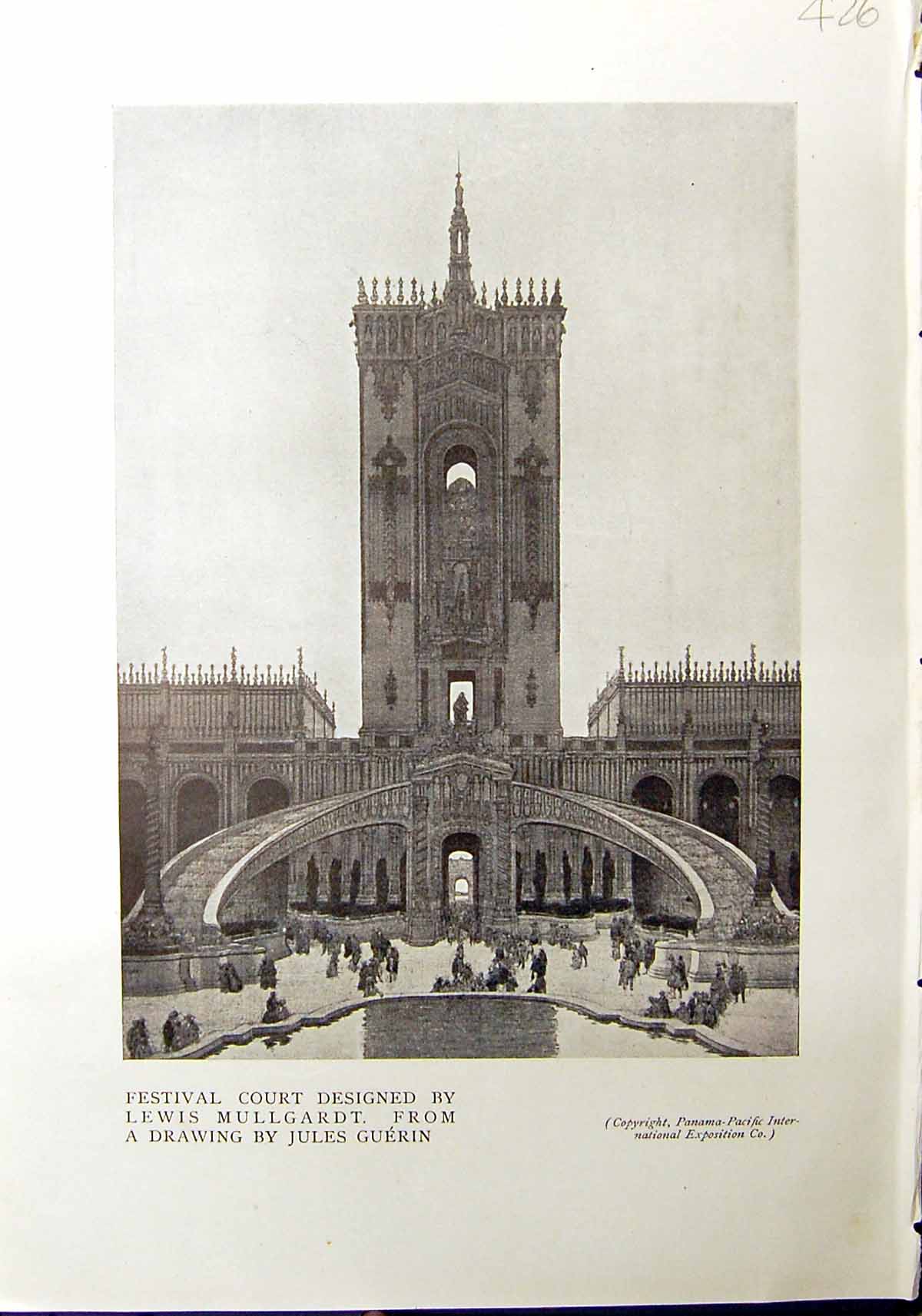 Old Festival Court Lewis Mullgardt Architecture Arch Mckim 1912 Jules 20th