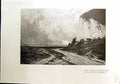 Old Print Walls England White Cliffs Dover Goodman 1912 Darjeeling Trees 20th