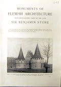 Old Ghent Le Rabot Fort Flemish Architecture Maison Bateliers 1912 Ri 20th