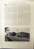 Antique Old Print National Art Gallery Sydney Femina Victrix Reid Dick 1912