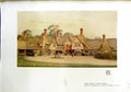Antique Old Print Stoke Barn Fulmer Bucks Gerald Unsworth Inigo Triggs 1912