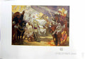 Antique Old Print Great Twin Brethren Mural Decoration Frank Salisbury 1912